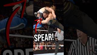 What Happened After This Roman Reigns Spear wwe [upl. by Berkly919]