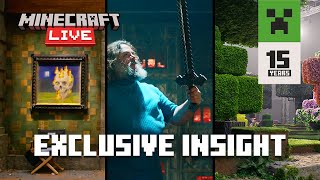 Minecraft Live 2024 A MINECRAFT MOVIE  EXCLUSIVE INSIGHT [upl. by Janos324]