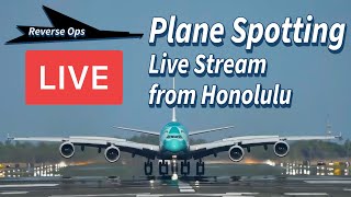 LIVE 🔴 Plane Spotting in Honolulu Hawaii  PHNLHNL  A380 [upl. by Schlenger354]