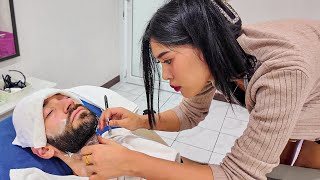 💈Heavenly FULL Service Korean Barbershop ASMR  Pattaya 🇹🇭 [upl. by Nennahs]