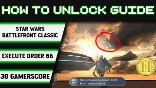 STAR WARS Battlefront Classic Collection  Execute Order 66 Achievement Guide Buggy [upl. by Leina]