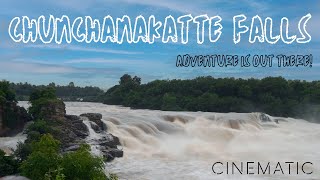 Beauty Of Chunchanakatte Water Falls  Aerial View  mysore waterfall nature travel [upl. by Idona]