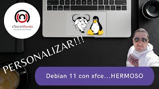 Personalizar Debian 11 con escritorio XFCE Nordic Theme [upl. by Valli101]