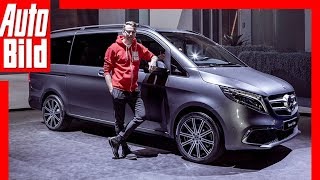 MercedesBenz VKlasse 2019 Facelift  Vorstellung  Review [upl. by Mariejeanne]