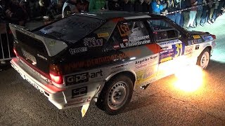 Rally Legend 2018 Day 1  ANTILAG Launch Controls amp LOUD BANGS by Night [upl. by Christa]