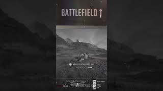 Great Moments in Battlefield 1 part 5 battlefield battlefield1 gaming shorts battlefieldclips [upl. by Odrick]