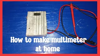 How to make multimeter at hometrending trendingvideo trend [upl. by Kinnie]