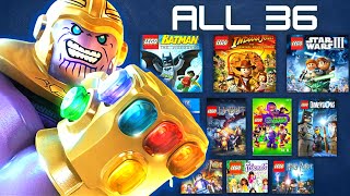 Ranking All 36 LEGO Games From WORST To BEST [upl. by Dearborn534]