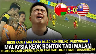 🔴 SANGAT PUAS MELIHATNYA‼️ Banjir Kartu Kuning Timnas MALAYSIA HANCUR TRAGIS Lawan Tim Lemah Semalam [upl. by Adriano]