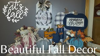 Beautiful FallFarmhouse Shabby ChicScandi Decor Dollar Tree [upl. by Gracia]