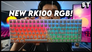 NEW Royal Kludge RK100 RK860 RGB Unboxing amp Typing Test  Hotswap 24ghz Keyboard  Samuel Tan [upl. by Serafine]