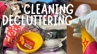 Decluttering amp Cleaning  Laundry Bedroom amp Kitchen Clean with Me [upl. by Lamek]