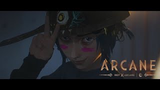 ARCANE AMV x Denzel Curry Gizzle Bren Joy  Dynasties amp Dystopia 4K [upl. by Aicercul]