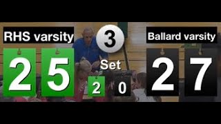 VARSITY M14S3 Roosevelt 25 vs Ballard 27 [upl. by Dercy771]