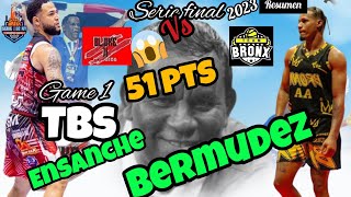 RESUMEN COMPLETO 🔴WAOO TORNEASO TBS ENSANCHE BERMUDEZ  BLOKE 11 vs CHICOS DEL BRONX  JUEGO 1 🔥😱 [upl. by Nytnerb]