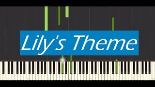 Lilys Theme Synthesia Piano Cover  Sheets [upl. by Dumah]