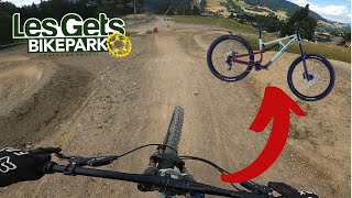 On découvre le bikepark des Gets 2023 🔥 🌍 [upl. by Court21]