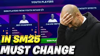 This Part of Soccer Manager must CHANGE in SM25🤩 [upl. by Ailime]