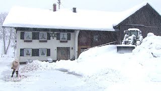 Schneegestöber im Allgäu [upl. by Naresh]