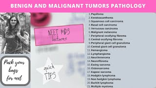 benign and malignant tumors pathology part 2 [upl. by Otreblaug]