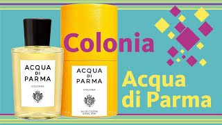 Acqua di Parma Colonia обзор парфюма  Мужской Одеколон [upl. by Ellehctim]