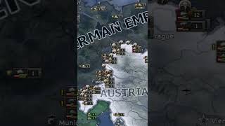 Deutsches Kaiserreich VS ÖsterreichUngarn ww1 krabbe hoi4 [upl. by Ajnat]