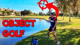 OBJECT GOLF  DISC GOLF Field Work Sesh Inside Look [upl. by Earesed627]