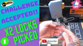 Mortice Lock Opening challenge Chubb 110 amp Yale PM 562 [upl. by Nessnaj]