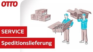 Speditionslieferung mit Hermes in nur 23 Werktagen  Lieferung amp Rücksendung  Service bei OTTO [upl. by Vedetta]