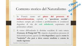 Il Naturalismo francese e il Verismo Italiano [upl. by Aronaele]