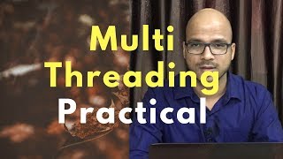 132 Multithreading in Java Practical [upl. by Asim244]