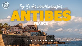 Top 15 des incontournables dAntibes France [upl. by Cyb]