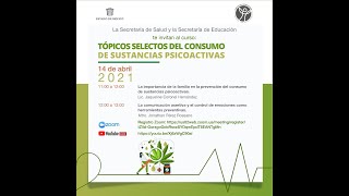 Sesión 1 Curso “Tópicos selectos del consumo de sustancias psicoactivas” [upl. by Deery932]