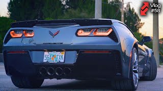 LA CORVETTE C7  Supercar Americaine  COMBIEN CA COUTE  VLOG 58 [upl. by Pontius]