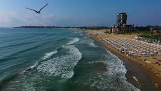 290821 Болгария Солнечный Берег Кикки Бич немного РавдыОтель Комплекс Emerald Beach ResortampSpa [upl. by Tiras]