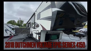 2018 DUTCHMEN VOLTAGE EPIC SERIES 4150 [upl. by Esineg664]