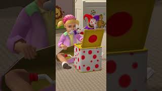 Clown in a Box 🤡 The Sims 2 shorts [upl. by Onileba]