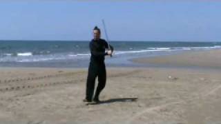 Tai Chi forma spada 32 posizioni taiji sword [upl. by Hardan]