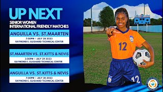 Senior Women International Friendly Football Match Anguilla vs St Maarten [upl. by Annadiana]