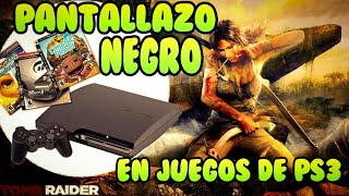 Solución PANTALLAZO NEGRO en juegos PS3 pirata o no  almadgata [upl. by Nerrot]