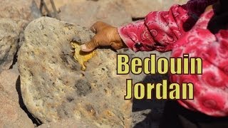 Visiting a Bedouin Home to drink coffee tea and eat bread inside of the tent in Jordan بَدَوِي [upl. by Waldo866]