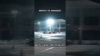 BRZIKO garasi drift vs Amandio Both Using ORD exhaust [upl. by Deb]