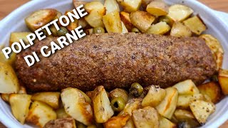 POLPETTONE DI CARNE CON PATATE [upl. by Oiceladni142]