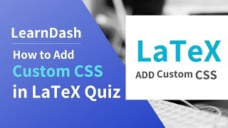 LearnDash  How to Format quiz created through latex [upl. by Adikam35]