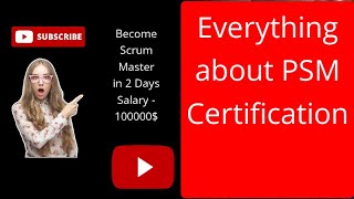 What is PSM Certification   Everything about PSM certification [upl. by Kaycee]