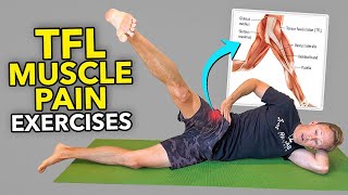 4 Tensor Fascia Latae TFL Exercises [upl. by Aihseket]