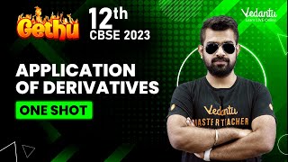 Application of Derivatives Class 12 Maths CBSE 2023 Complete Revision  Shimon Sir  V Master Tamil [upl. by Asik8]