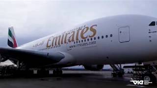 A380 Premium Tour am Flughafen Wien [upl. by Yffub]