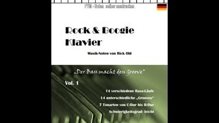 Klavierschule Hörbeispiel „CBass No 2quot aus „Rock amp Boogie Klavierquot Vol 1 von Rick Old [upl. by Atiseret]