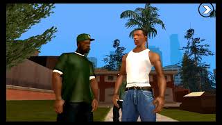 GTA  SAN Andreas Android gameplay PART  1 1st Mission [upl. by Bollay]